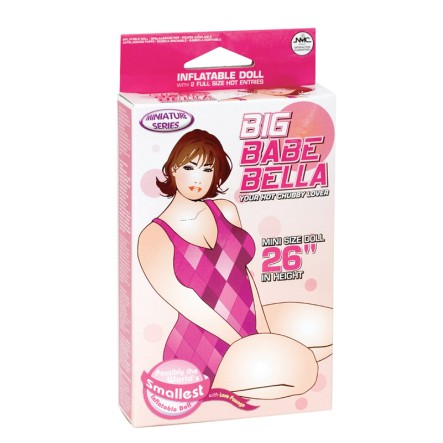 Mini Boneca Insuflável Big Babe Bella Mini Boneca Insuflável Big Babe Bella