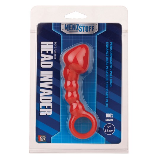 MENZSTUFF HEAD INVADER RED MENZSTUFF HEAD INVADER RED