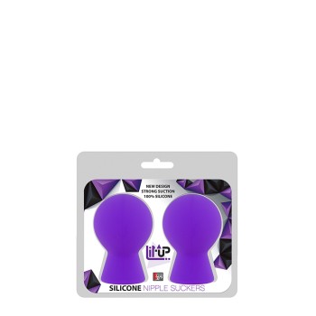 LIT-UP NIPPLE SUCKERS SMALL PURPLE LIT-UP NIPPLE SUCKERS SMALL PURPLE