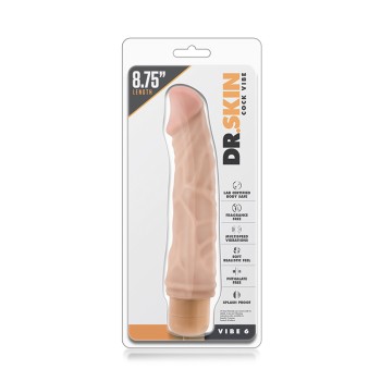 MR. SKIN COCK VIBE VIBE 6 BEIGE MR. SKIN COCK VIBE VIBE 6 BEIGE