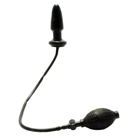 Plug Anal Insuflável Fanny Hills Preto