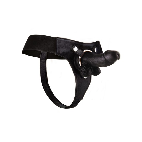 Realistico - 6 - Strap-On - Preto
Realistico - 6 - Strap-On - Preto