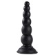 Plug Anal Beaded Probe Menzstuff 16.5cm Preto