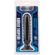 Plug Anal Ribbed Torpedo Menzstuff 13cm Preto