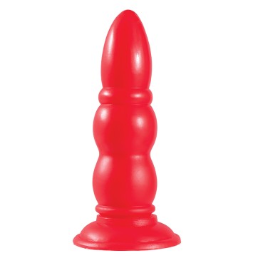 Plug Anal Bulb Probe Menzstuff 15cm Vermelho
