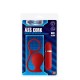 Plug Anal c/ Anel Ass Cork Wide Menzstuff 7.5cm Vermelho