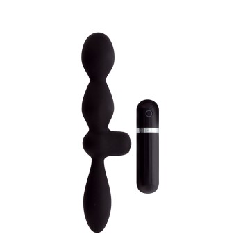 Vibrador Anal Duplo Thriller Ass Menzstuff Preto